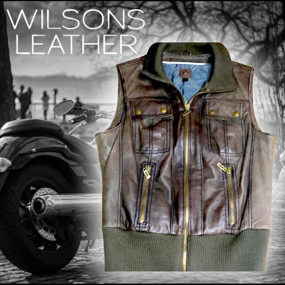 Wilson’s Leather Vest  